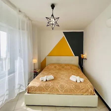 Beautiful Flat With Terrace And Sea View - Free Parking 公寓 热那亚